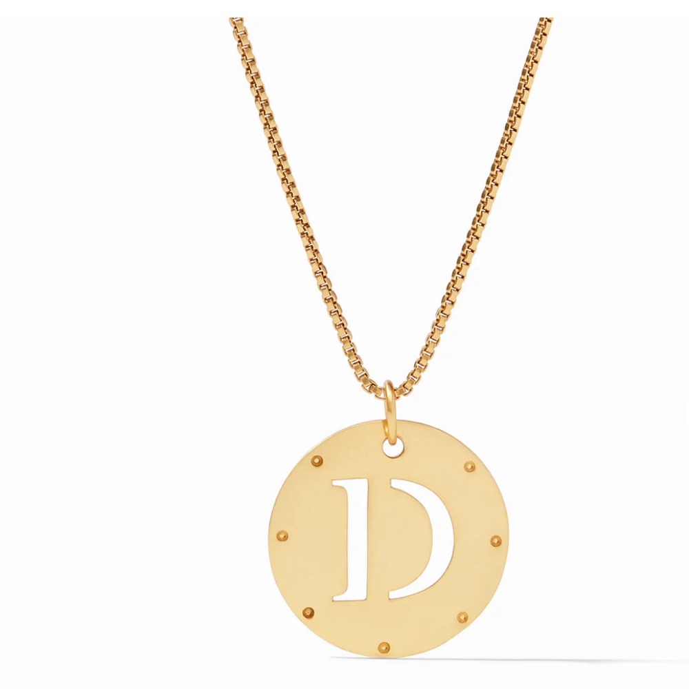 Julie Vos monogram pendant